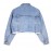 Denim Jacket Women Women Clothing Loose BF Tassel Denim Short Jacket Top Short Denim Jacket
