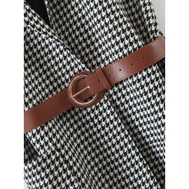 Autumn Winter Women Clothing Mid Length