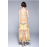 Women Summer Printed Elegant A Line Maxi Dress