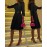 New V Neck Strap Waist Medium Solid Thousand Bird Grid Pleated Dress