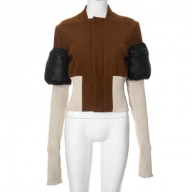 Autumn Winter Cotton Clothing Slim Fit Warm Splicing Coat Jacket Women All Matching Top