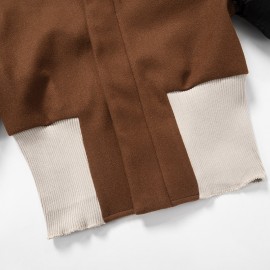 Autumn Winter Cotton Clothing Slim Fit Warm Splicing Coat Jacket Women All Matching Top