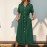 Summer Women Clothes Collared Shirt Dress