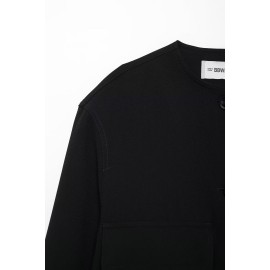 Women Clothing Simple Pocket Bomber Jacket Coat