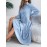Autumn Winter Collared Casual Loose Long Sleeve Ruffled Shirt Dress Women Clothing