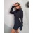Striped Long Sleeved Shirt Dress Spring Summer Mini Hip Dress Slim Fit Dress Women