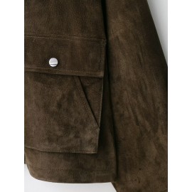 Women Clothing Autumn Retro Pure Leather Bomber Jacket Coat
