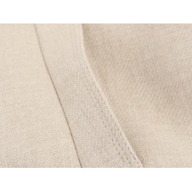 Women Clothing Casual Padded Shoulder Bends Hitches Chinese Knot Button Top