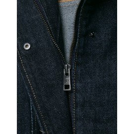 Simple Short Bat Sleeve Denim Jacket Coat
