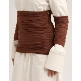 Summer Women Clothing Patchwork Slit Collared Dress