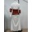 Summer Women Clothing Patchwork Slit Collared Dress