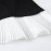 Women Retro Gentle Autumn Winter Design Color Contrast Patchwork Black Waist Controlled Long Sleeves