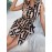 Women Clothing Spring Summer Printed Sleeveless Lace up Fitted Waist Shirt Dress
