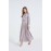 Women Spring And Autumn Satin Shirt Long Sleeves Dress