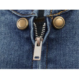 Women Clothing Top Denim Strap Breasted Jacket