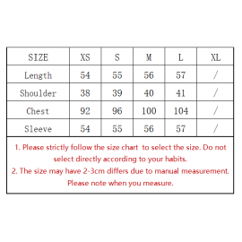Women Clothing Top Denim Strap Breasted Jacket