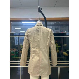 Goods Autumn Winter Elegant Double Breasted Long Sleeved Dress Blazers Dress