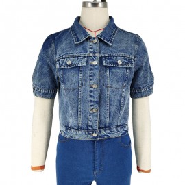 T shirt Shory Denim Jacket