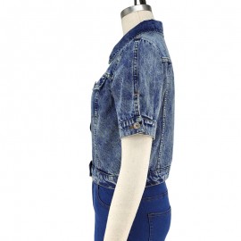 T shirt Shory Denim Jacket