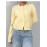 Fashionable Knitted Cardigan Women round Neck Long Sleeve Solid Color Sweater Spring Slim Fit Top