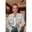 Autumn Winter Floral All Matching Casual Short Jacket Cotton Coat Jacket