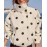 Women Long Sleeve Stand Collar Polka Dot All Match Bomber Jacket Short Coat