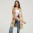 Autumn Winter Color Matching Slit Long Sleeve Coat Cardigan Sweater