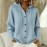 Button Knitted Hooded Sweater Cardigan Coat Autumn Winter Solid Color Casual Women Wear