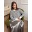 Striped Sweater Women Loose Lazy Chic Pullover Top