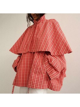 Women Clothes Spring Casual Loose Lace up Shawl Set for Women