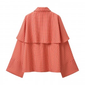 Women Clothes Spring Casual Loose Lace up Shawl Set for Women