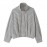 Women Clothing Early Autumn Casual Stand Collar Long Sleeve Plaid Bomber Jacket Zipper Coat