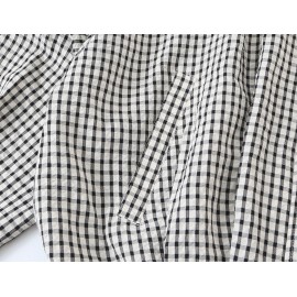 Women Clothing Early Autumn Casual Stand Collar Long Sleeve Plaid Bomber Jacket Zipper Coat