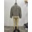 Women Clothing Early Autumn Casual Stand Collar Long Sleeve Plaid Bomber Jacket Zipper Coat