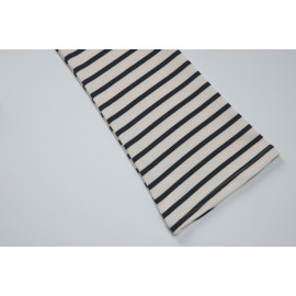 in Striped Long Sleeved T shirt Women Autumn Slim Fit Cardigan All Matching Top Women