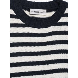 Women Clothing Summer Casual Office Striped Knitted Vest