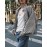 Women Clothing Simple Casual Long Sleeve Stand Collar Adjustable Lace up Plaid Coat