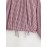 Women Clothing Simple Casual Long Sleeve Stand Collar Adjustable Lace up Plaid Coat