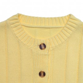 Autumn Winter Fresh Korean Solid Color Rib Fabric Sweater Coat for Women