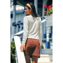 Double the Fun Beige Top