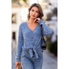 Ocean Note Blue Top