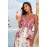 Faintly Floral Tropical Top