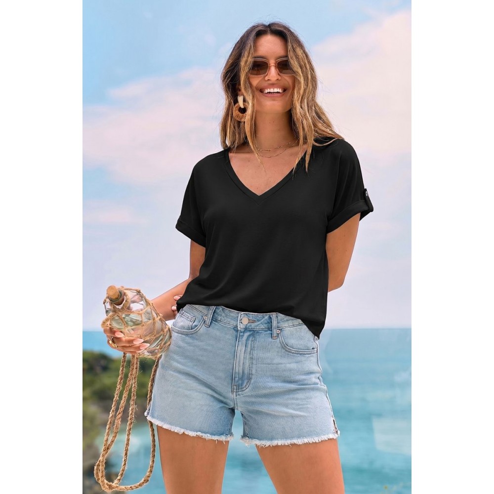 First Light Feeling Black Tee