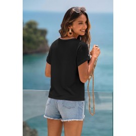 First Light Feeling Black Tee