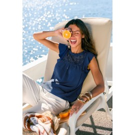 Full of Wonder Blue Top