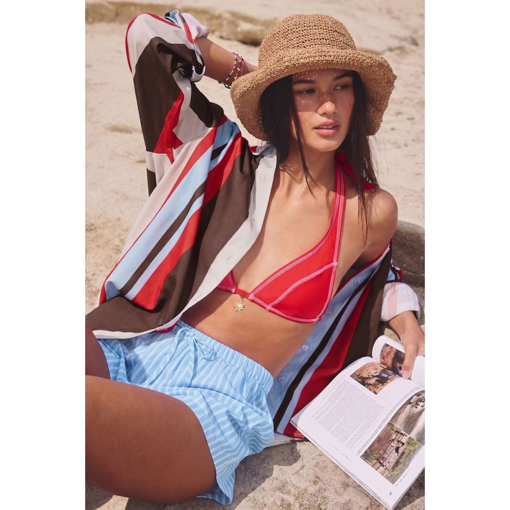 Golden Coast Striped Top
