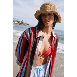Golden Coast Striped Top