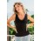 Heart Eyes Black Tank Top